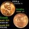 1958-p Lincoln Cent 1c Grades GEM++ RD