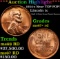 ***Auction Highlight*** 1954-s Lincoln Cent Near TOP POP! 1c Graded GEM++ RD By USCG (fc)