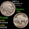 1927-s Buffalo Nickel 5c Grades vf++