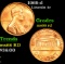 1969-d Lincoln Cent 1c Grades GEM+ Unc RD
