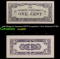 1942 Malaysia (Japanese WWII Occupation) 1 Cent Banknote P#?M1 Grades Select CU
