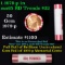 Shotgun Lincoln 1c roll, 1979-p 50 pcs Brandt 50c Wrapper.