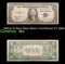 1935A $1 Blue Seal Silver Certificate Fr-1608 Grades f+