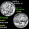 1935-p Buffalo Nickel 5c Grades Choice+ Unc