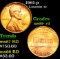 1961-p Lincoln Cent 1c Grades GEM++ RD