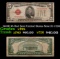1928E $5 Red Seal United States Note Fr-1530 Grades vf+