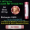 Shotgun Lincoln 1c roll, 1975-p 50 pcs Brandt 50c Wrapper.