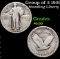 Group of 3 1929-p, 1929-d, 1928-s Standing Liberty Quarter 25c