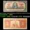 1937 Canada 2 Dollars Banknote P# 59b, Sig. Gordon & Towers Grades vf+