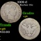 1909-d Barber Quarter 25c Grades vg, very good