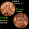 1969-d Lincoln Cent 1c Grades GEM+ Unc RD