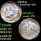 1955-p Roosevelt Dime 10c Grades Gem++ Full Bands
