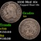 1830 Med 10c Capped Bust Dime 10c Grades f+