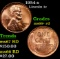 1954-s Lincoln Cent 1c Grades GEM++ RD