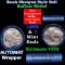 Buffalo Nickel Shotgun Roll in Old Bank Style 'Abbott Coin Counter AutoMat' Wrapper 1936 & p Mint En