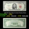 1963 $5 Red Seal United States Note Grades vf+