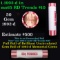 Shotgun Lincoln 1c roll, 1992-d 50 pcs Brandt 50c Wrapper.