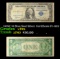 1935C $1 Blue Seal Silver Certificate Fr-1612 Grades vf+