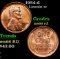 1954-d Lincoln Cent 1c Grades GEM+ Unc RD