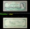 1961-1972 (1954 Issue) **Star Note** Canada 1 Dollar Banknote P# 75b, Sig. Beattie & Rasminsky Grade