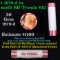 Shotgun Lincoln 1c roll, 1979-d 50 pcs Brandt 50c Wrapper.