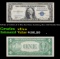 Full Set of 9 1935-A-H $1 Blue Seal Notes Inclduing Rare 1935 Double Date Grades XF/AU