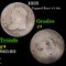 1835 Capped Bust Half Dime 1/2 10c Grades g, good