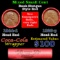 Mixed small cents 1c orig shotgun roll, 1925-p Lincoln Cent, 1944-d Lincoln Cent other end, Coca Col