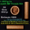Shotgun Lincoln 1c roll, 1962-p 50 pcs Brandt Wrapper.