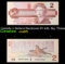 1986-1991 Canada 2 Dollars Banknote P# 94b, Sig. Thiessen & Crow Grades Select CU