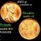 1957-p Lincoln Cent 1c Grades Gem+ Unc RD