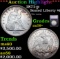***Auction Highlight*** 1871-p Seated Liberty Dollar $1 Graded au58+ By SEGS (fc)