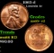1963-d Lincoln Cent 1c Grades Gem+ Unc RD