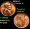 1956-d Lincoln Cent 1c Grades GEM+ Unc RD