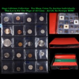 Huge Liifetime Collection - Too Many Coins To Auction Individually - This Lot is For One Page of 20