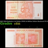 2007-2008 Zimbabwe 3rd Dollar (ZWR) 50 Billion Dollars Banknote P# 87 Grades vf++