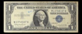 1957B $1 Blue Seal Silver Certificate Fr-1621 Grades vf++