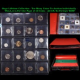 Huge Liifetime Collection - Too Many Coins To Auction Individually - This Lot is For One Page of 20