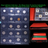 Huge Liifetime Collection - Too Many Coins To Auction Individually - This Lot is For One Page of 20