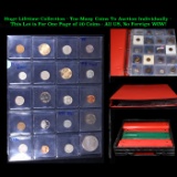 Huge Liifetime Collection - Too Many Coins To Auction Individually - This Lot is For One Page of 20