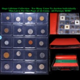 Huge Liifetime Collection - Too Many Coins To Auction Individually - This Lot is For One Page of 20
