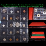 Huge Liifetime Collection - Too Many Coins To Auction Individually - This Lot is For One Page of 20