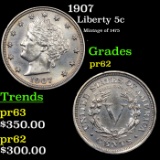 Proof 1907 Liberty Nickel 5c Grades Select Proof