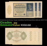 3x Consecutive 1922 Germany 