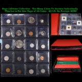Huge Liifetime Collection - Too Many Coins To Auction Individually - This Lot is For One Page of 20