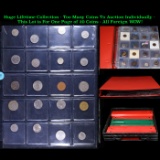 Huge Liifetime Collection - Too Many Coins To Auction Individually - This Lot is For One Page of 20