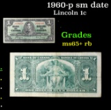 1937 Canada 1 Dollar Banknote P# 58e, Sig. Coyne & Towers Grades vf++