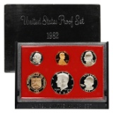 1982 United States Proof Set, 5 Coins Inside!