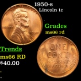 1950-s Lincoln Cent 1c Grades GEM+ Unc RD