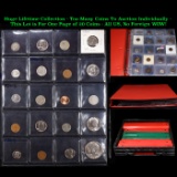 Huge Liifetime Collection - Too Many Coins To Auction Individually - This Lot is For One Page of 20